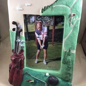 Golfing 3D Photo Frame